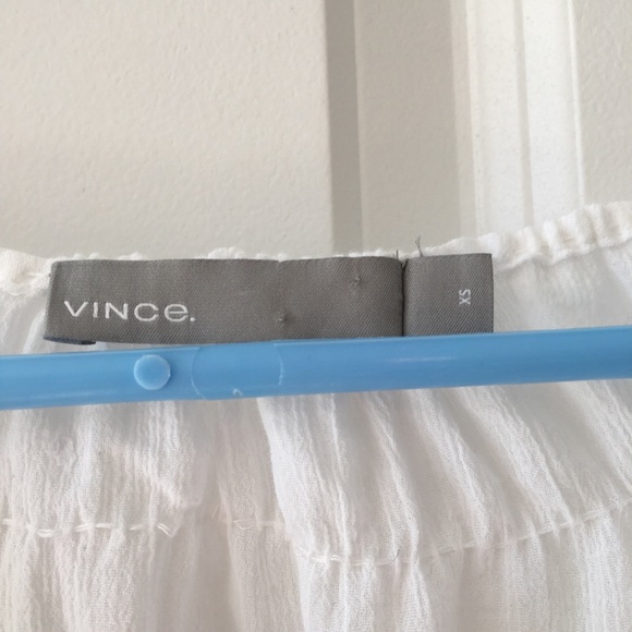 Vince Shirred Seamed Dress - Picture 8 of 9